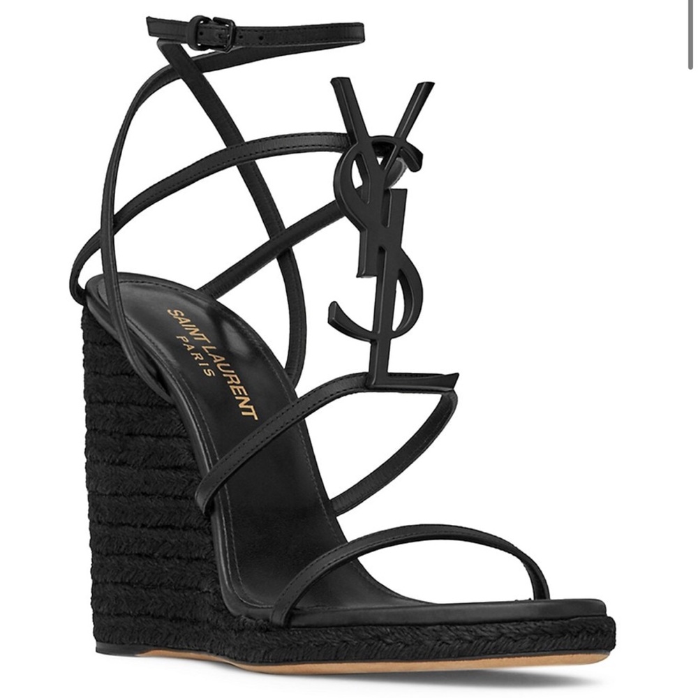 Cassandra Saint Laurent YSL Wedges